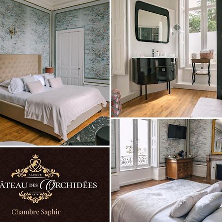 Chambres d'hôtes Château Les Orchidées SAUMUR Saumur Exterior foto