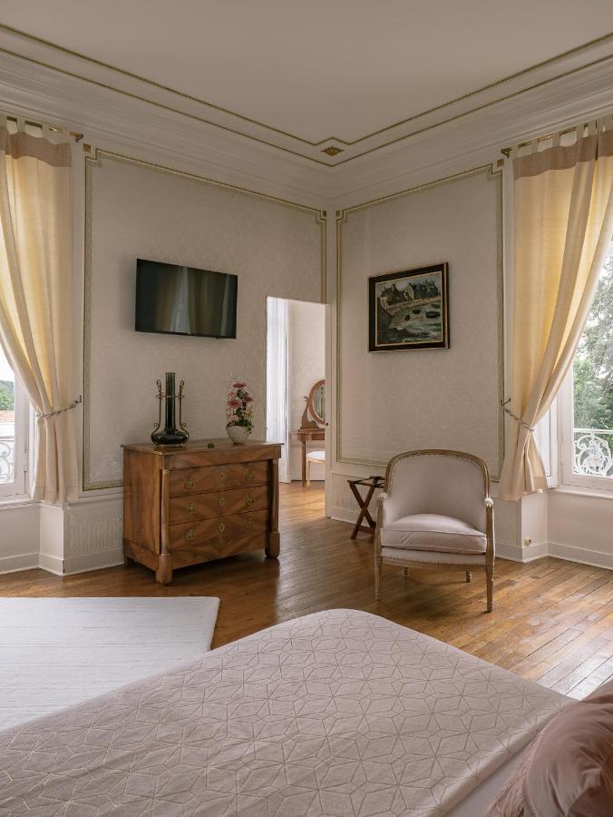 Chambres d'hôtes Château Les Orchidées SAUMUR Saumur Exterior foto